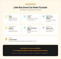 Little Bee Smart Cat Water Fountain ™️